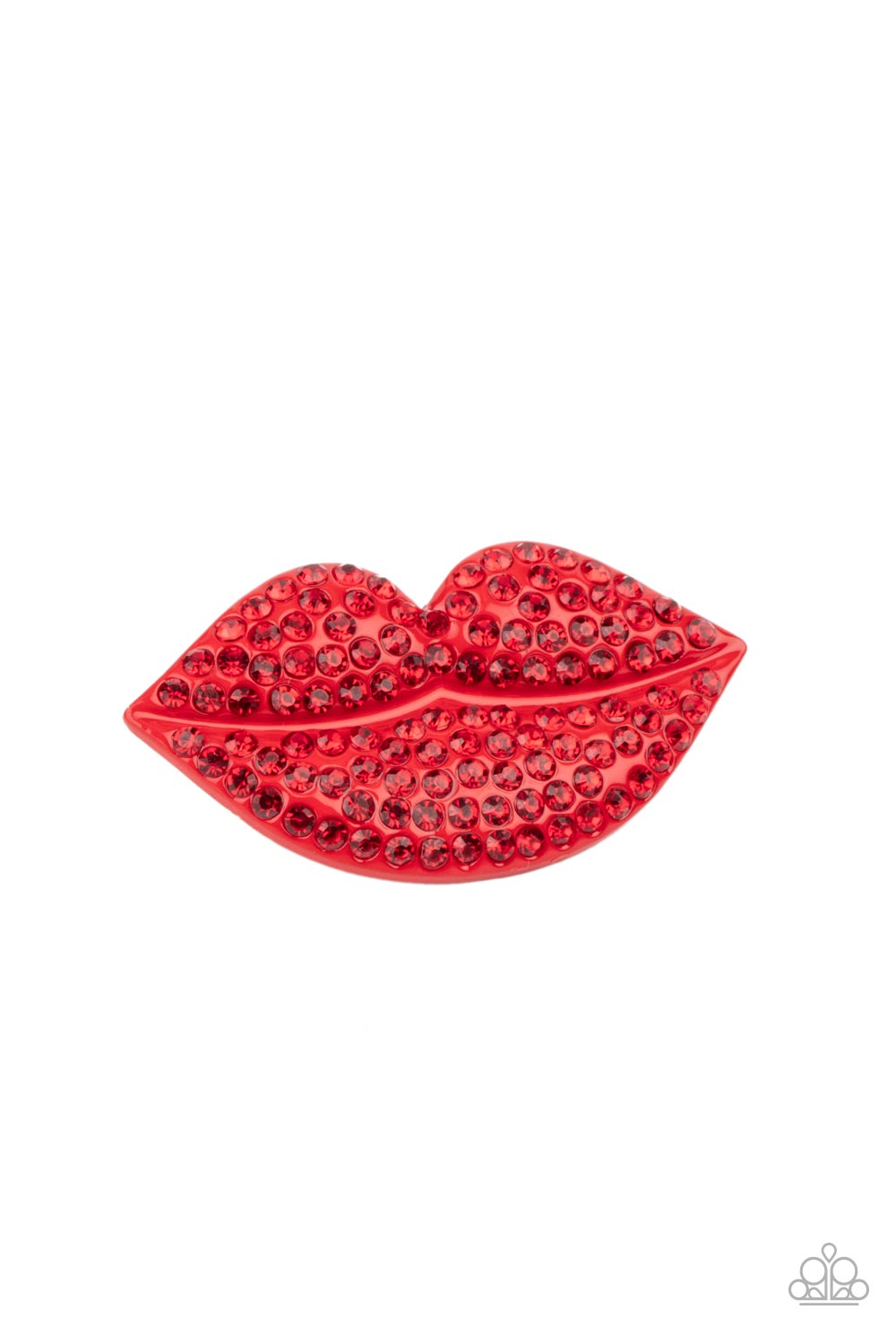 HAIR Kiss - Red- Paparazzi Accessories