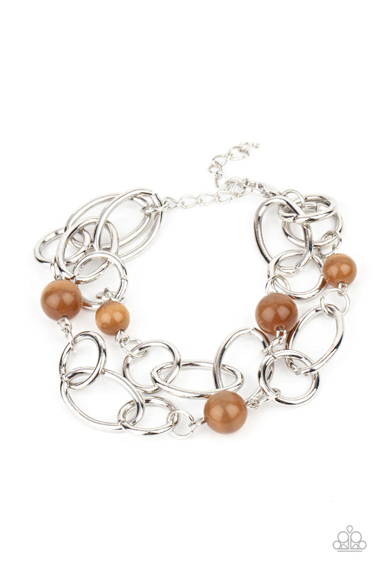 Delightfully Daydreamy - Brown - Paparazzi Accessories
