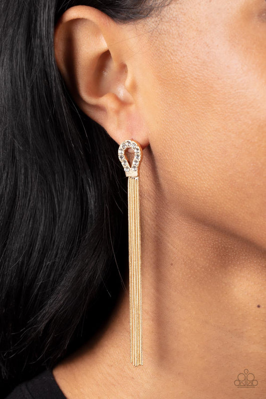 Dallas Debutante - Gold - Paparazzi Accessories
