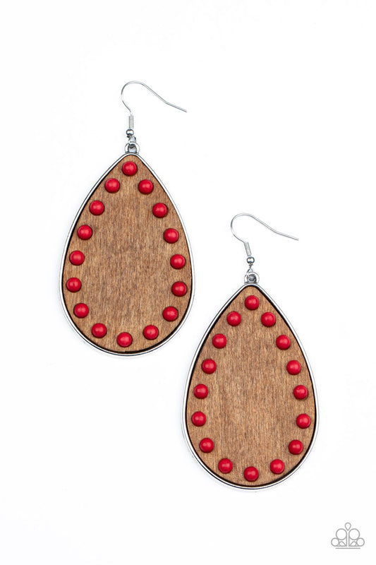 Rustic Refuge - Red - Paparazzi Accessories