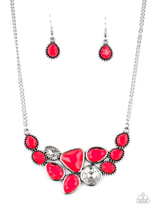 Breathtaking Brilliance - Red - Paparazzi Accessories