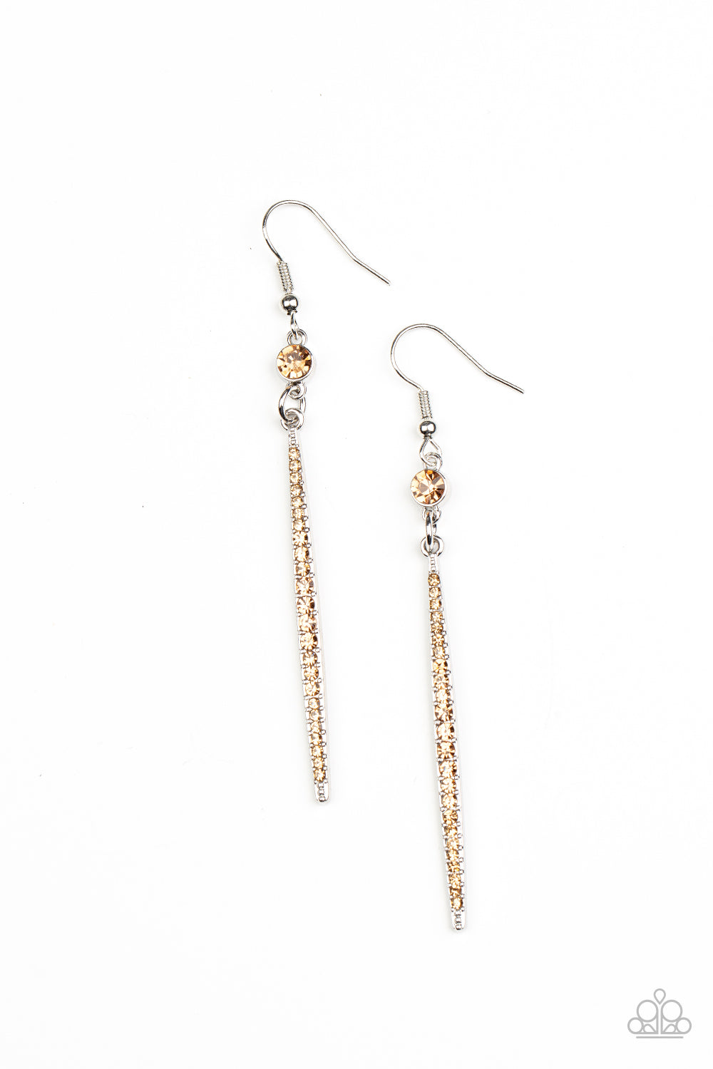Skyscraping Shimmer - Brown - Paparazzi Accessories