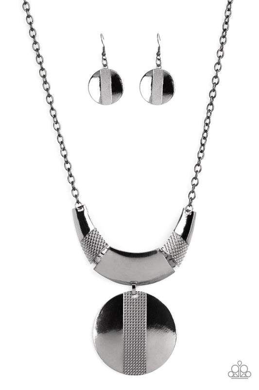 Metallic Enchantress - Black - Paparazzi Accessories