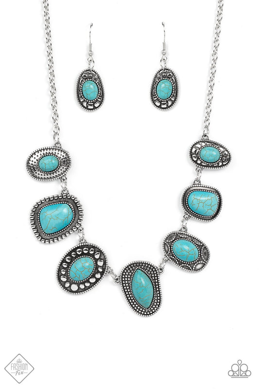 Albuquerque Artisan - Blue - Paparazzi Accessories