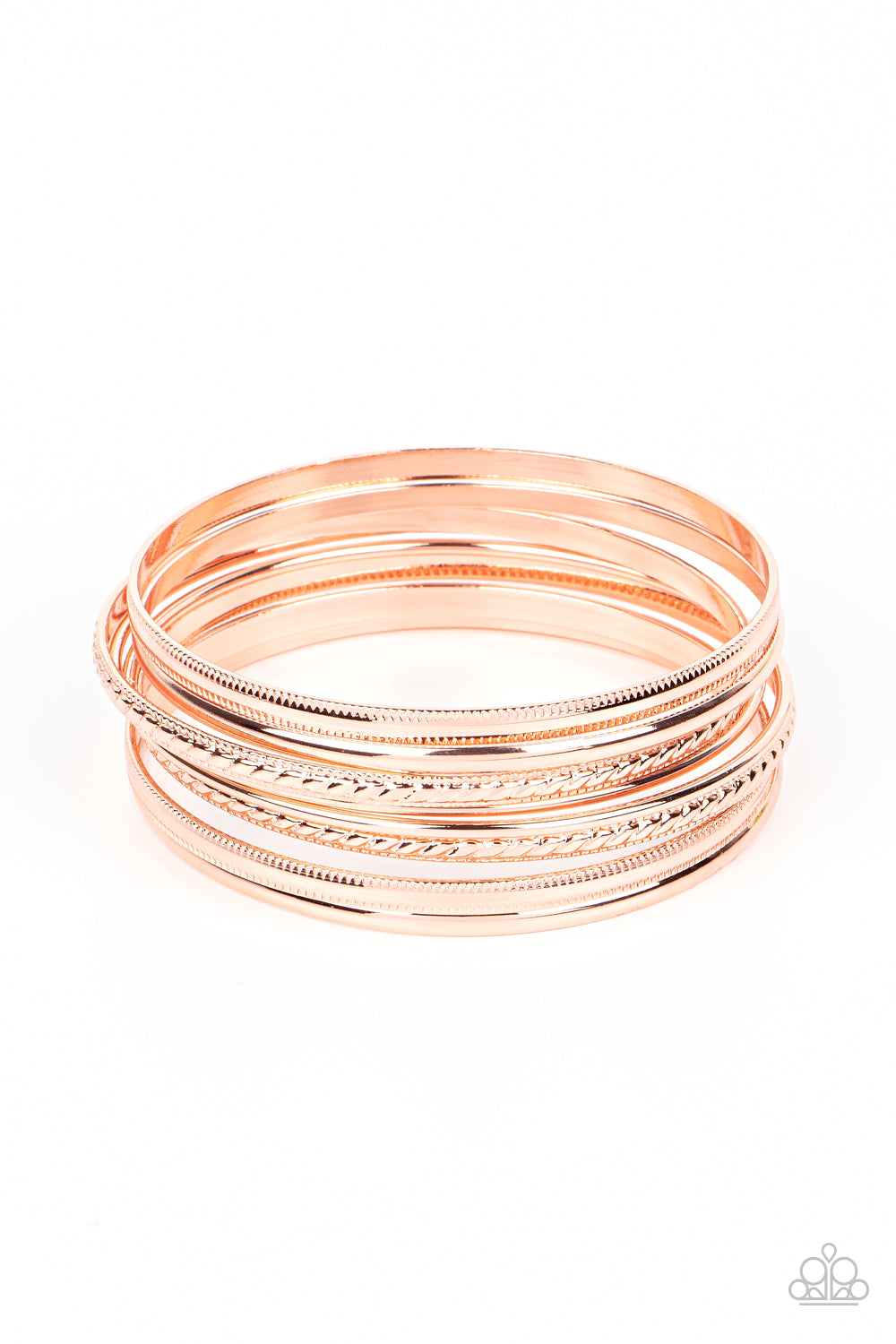 Stackable Shimmer - Copper - Paparazzi Accessories