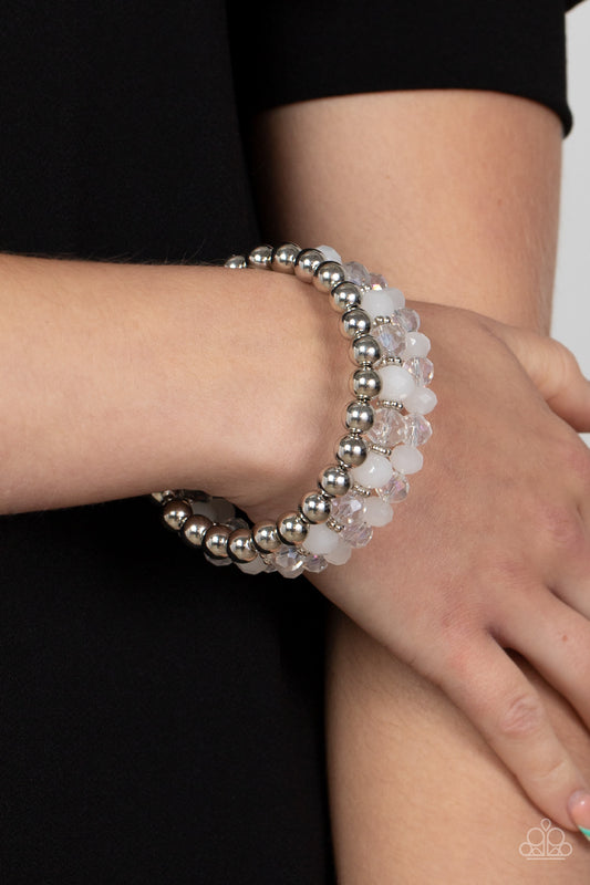Gimme Gimme - White - Paparazzi Accessories