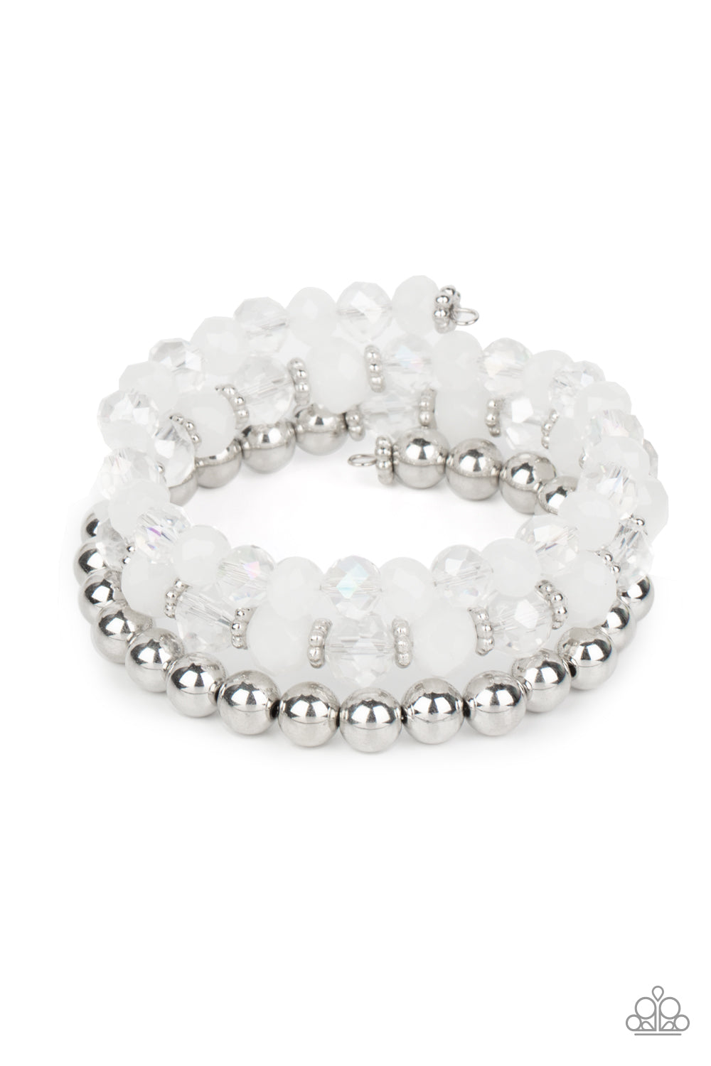 Gimme Gimme - White - Paparazzi Accessories