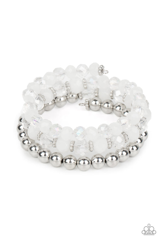 Gimme Gimme - White - Paparazzi Accessories