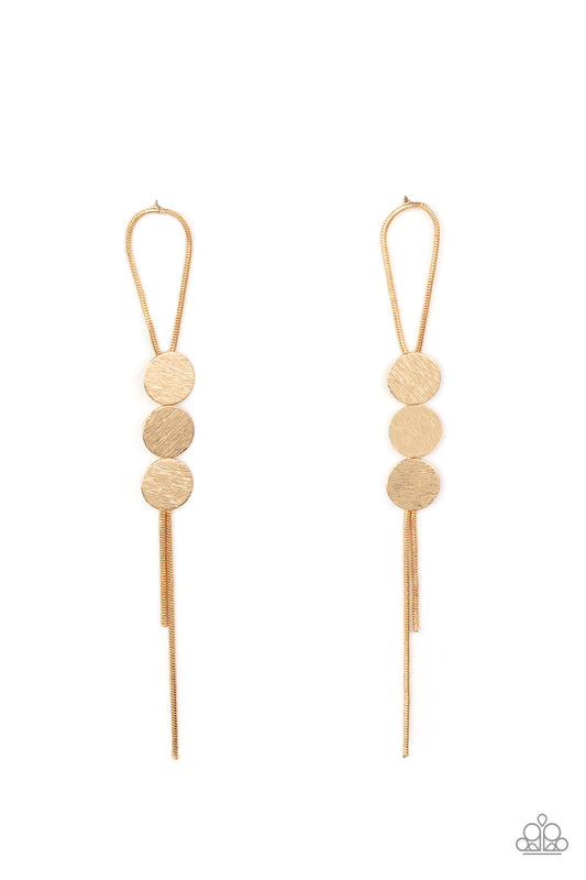 Bolo Beam - Gold - Paparazzi Accessories