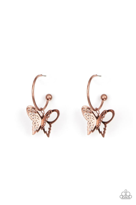 Butterfly Freestyle - Copper - Paparazzi Accessories