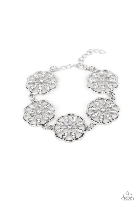 Blooming Bling - White - Paparazzi Accessories