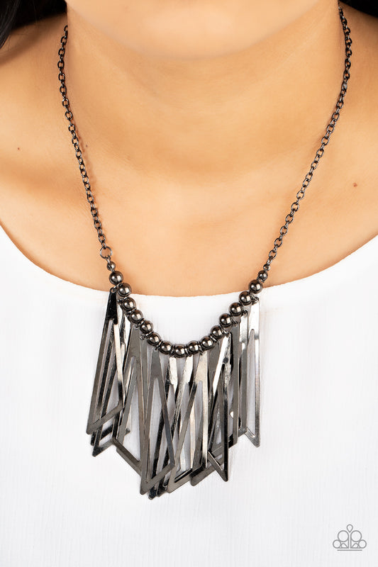 Industrial Jungle - Black - Paparazzi Accessories
