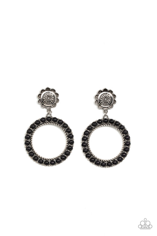 Playfully Prairie - Black - Paparazzi Accessories