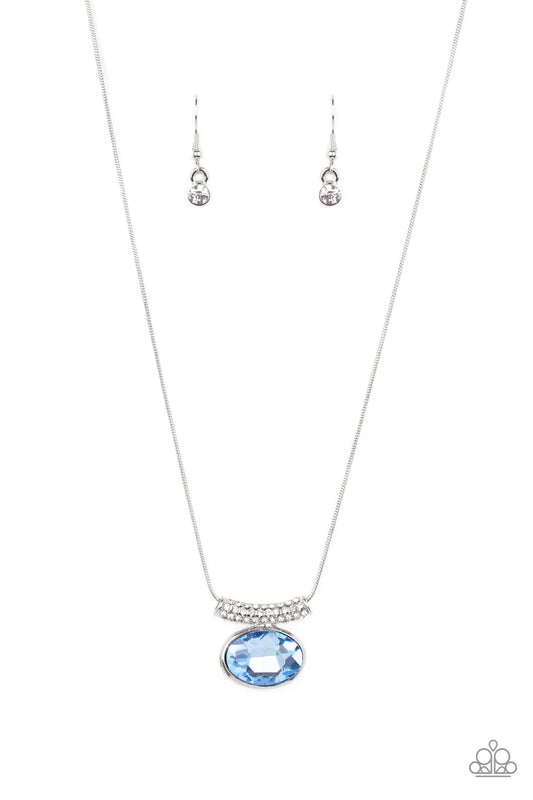 Pristinely Prestigious - Blue - Paparazzi Accessories
