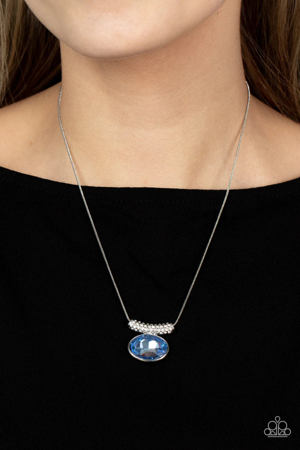 Pristinely Prestigious - Blue - Paparazzi Accessories
