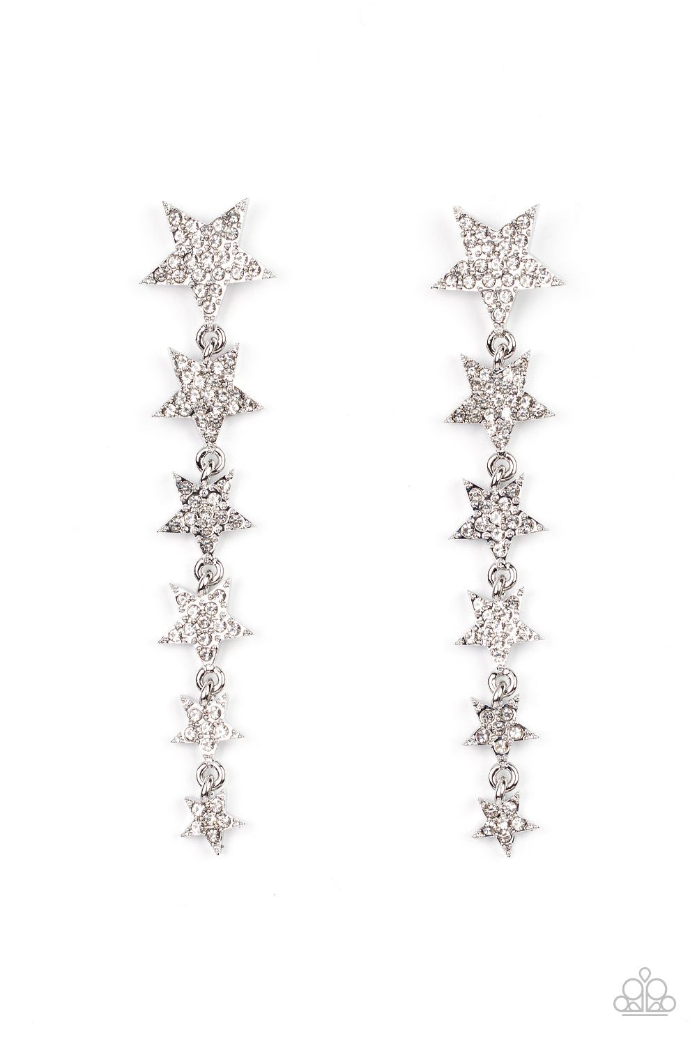 Americana Attitude - White - Paparazzi Accessoires