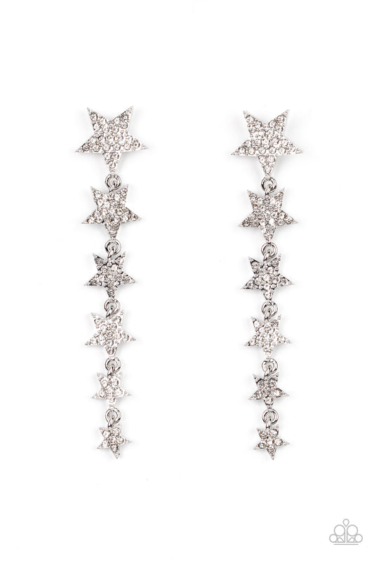 Americana Attitude - White - Paparazzi Accessoires