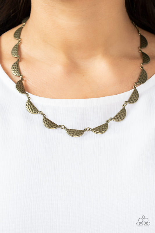 Lunar Jungle - Brass - Paparazzi Accessories