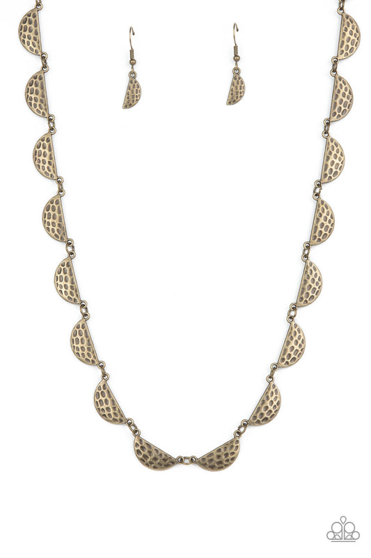Lunar Jungle - Brass - Paparazzi Accessories