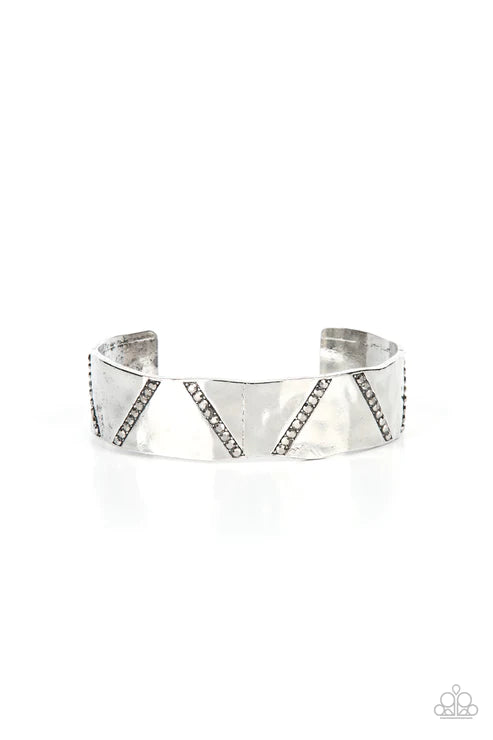 Couture Crusher - Silver - Paparazzi Accessories