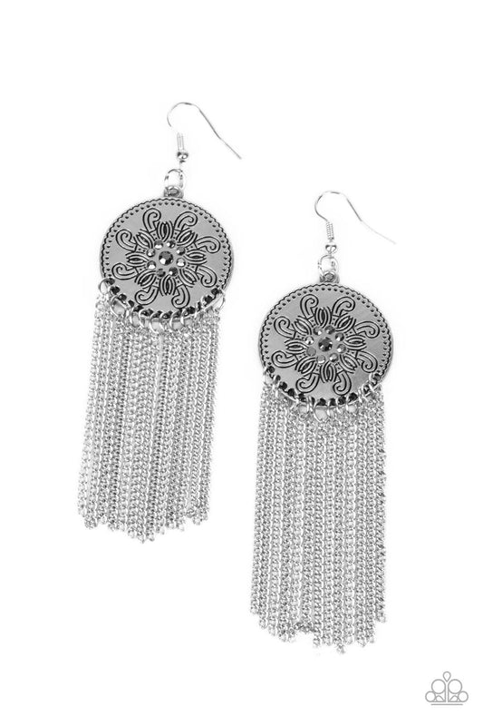 Fringe Control - Silver - Paparazzi Accessories
