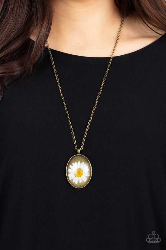 Prairie Passion - Brass - Paparazzi Accessories