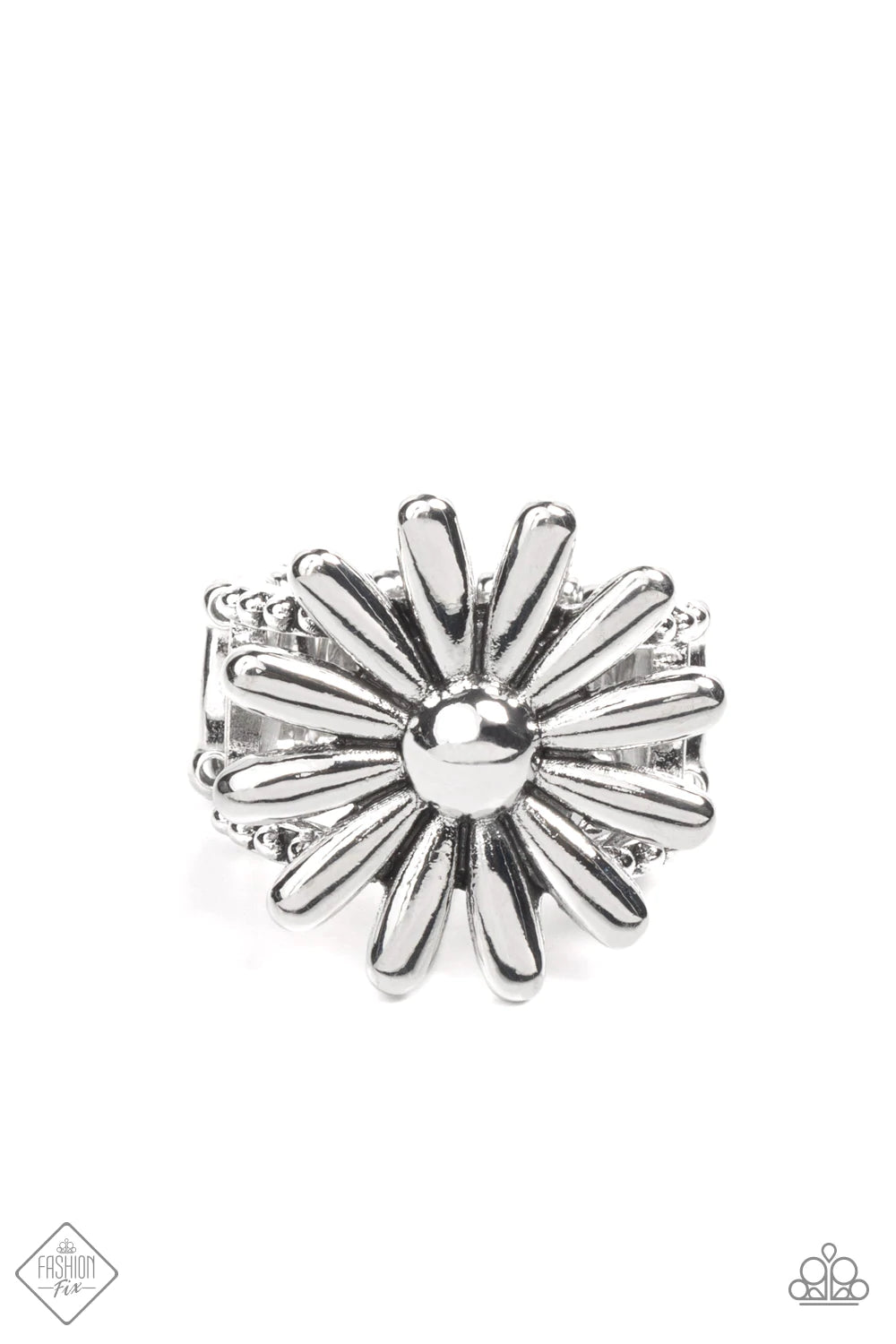 Growing Steady - Silver - Paparazzi Accessories