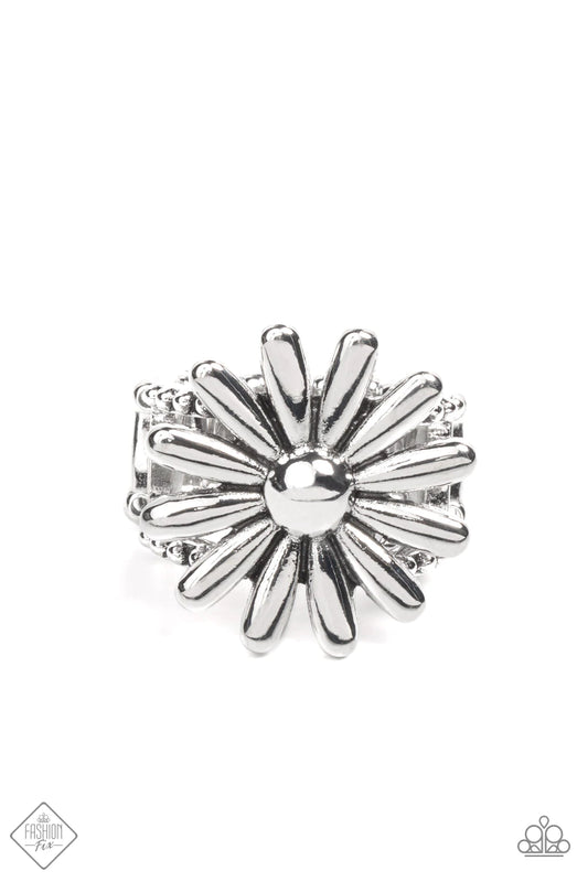 Growing Steady - Silver - Paparazzi Accessories
