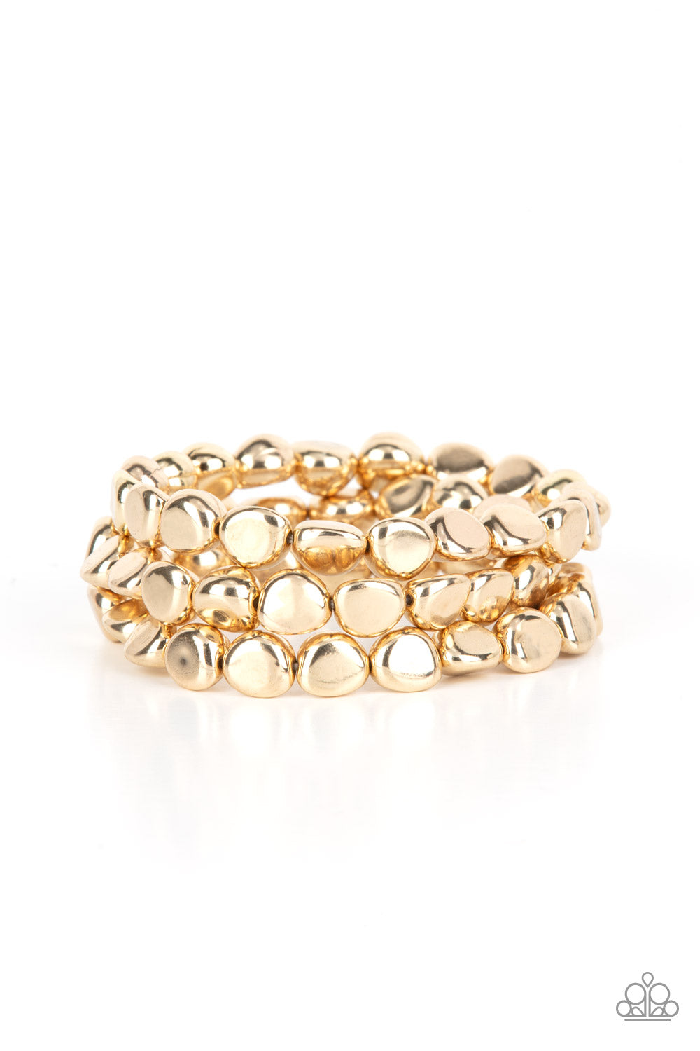 HAUTE Stone - Gold - Paparazzi Accessories