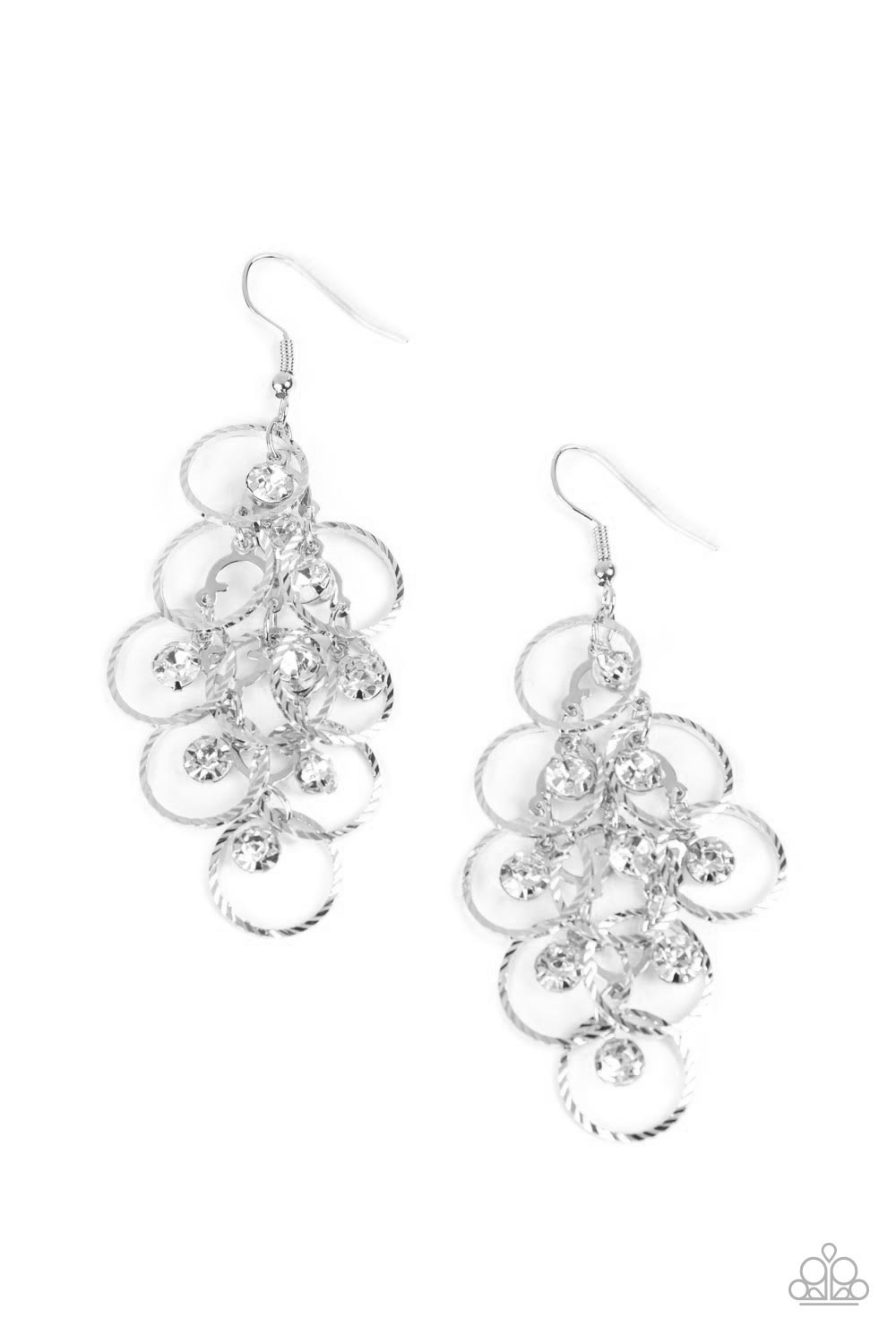 Head Rush - White - Paparazzi Accessories