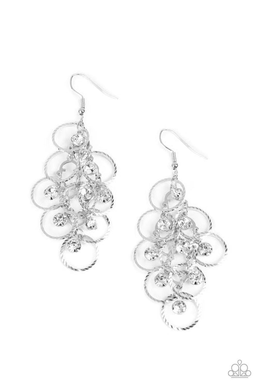 Head Rush - White - Paparazzi Accessories
