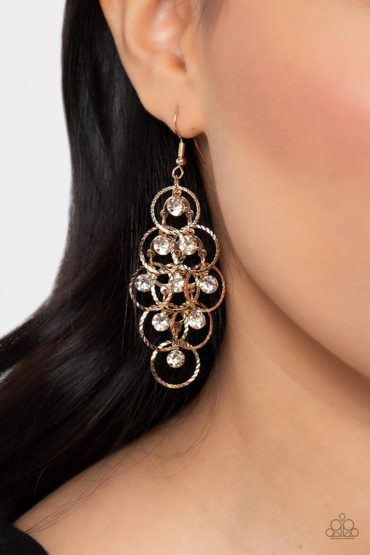 Head Rush - Gold - Paparazzi Accessories