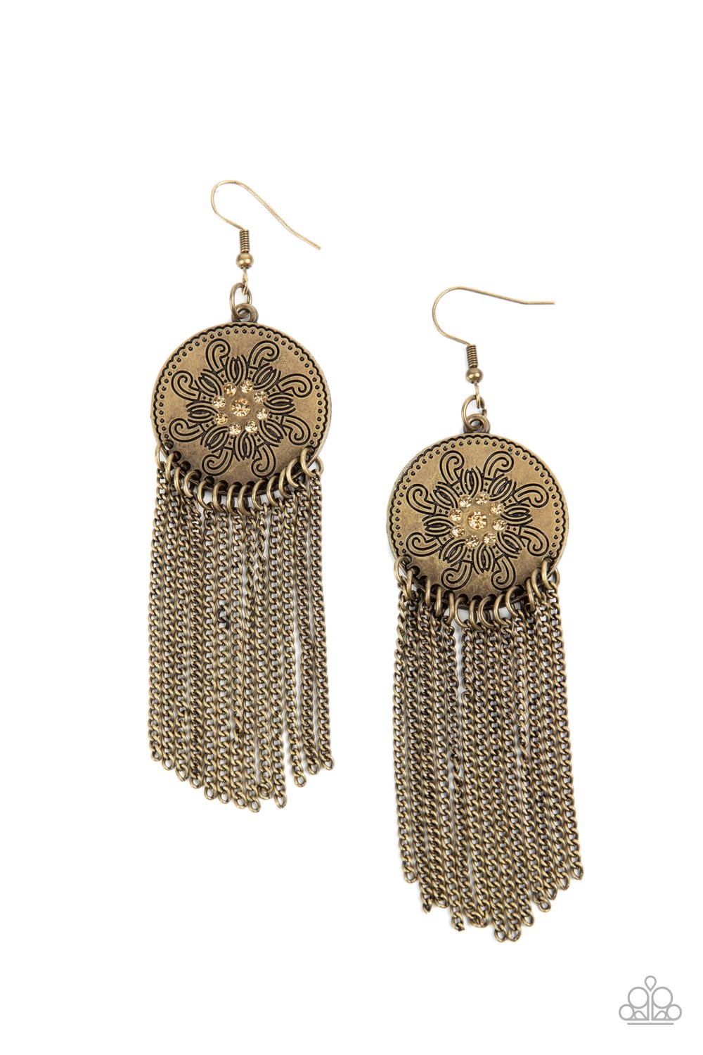 Fringe Control - Brass - Paparazzi Accessories