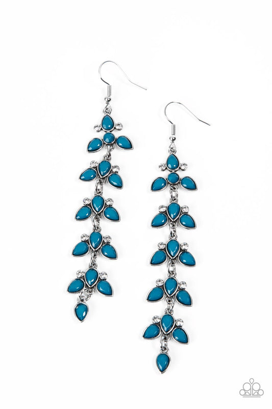 Fanciful Foliage - Blue - Paparazzi Accessories