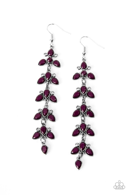 Fanciful Foliage - Purple - Paparazzi Accessories