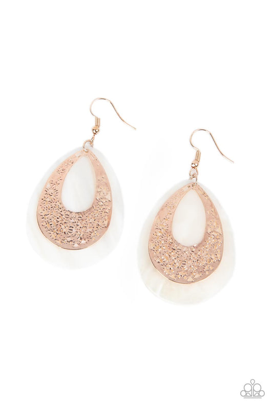 Bountiful Beaches - Rose Gold - Paparazzi Accessories