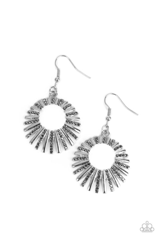 Rebel Resplendence - Silver - Paparazzi Accessories