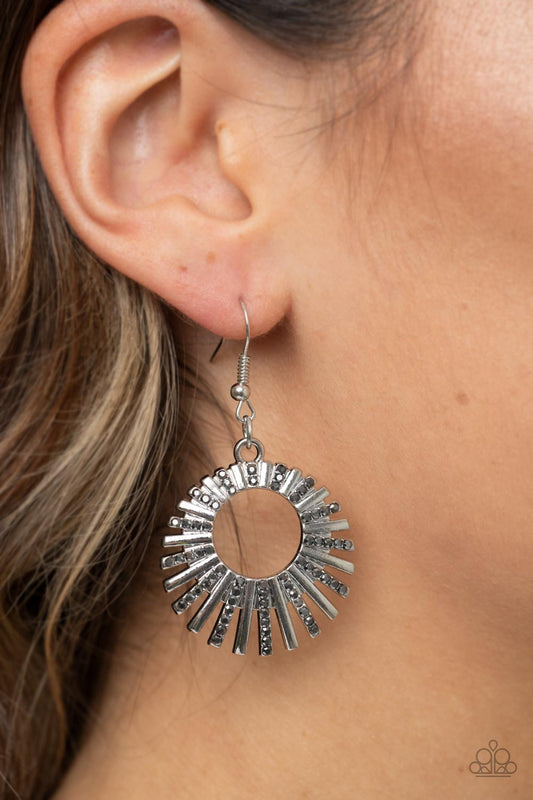Rebel Resplendence - Silver - Paparazzi Accessories