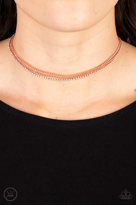 Glitzy Gusto - Copper - Paparazzi Accessories