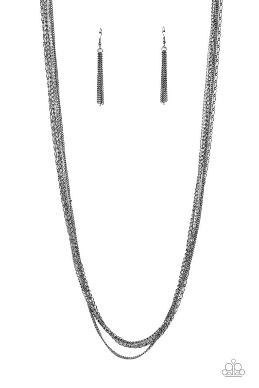 Undauntingly Urban - Black - Paprarzzi Accessories