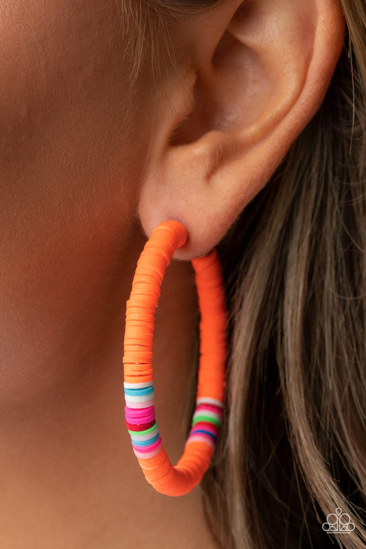 Colorfully Contagious - Orange - Paparazzi Accessories