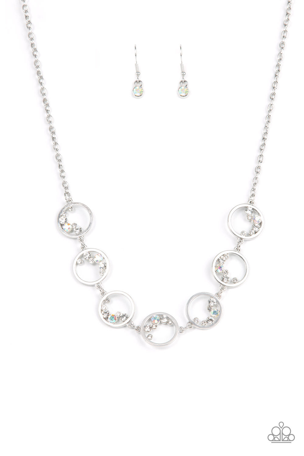Blissfully Bubbly - White - Paparazzi Accessories