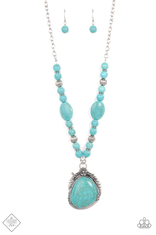 Southwest Paradise - Blue - Paparazzi Accessories