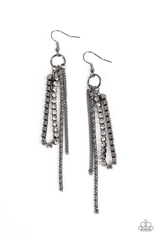 Swing Dance Dazzle - Black - Paparazzi Accessories