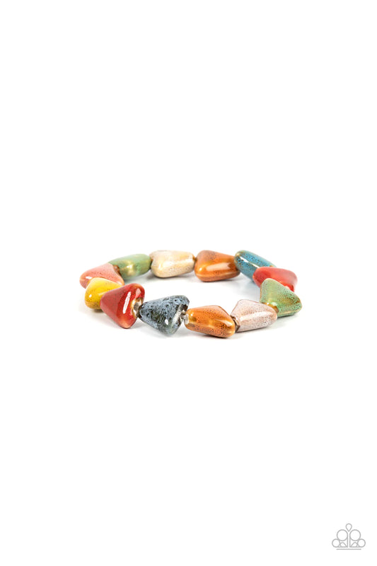 SHARK Out of Water - Multi Bracelet - Paparazzi Accessories