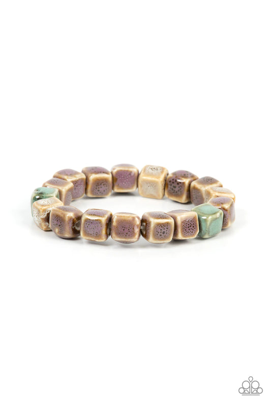 Glaze Craze - Purple - Paparazzi Accessories