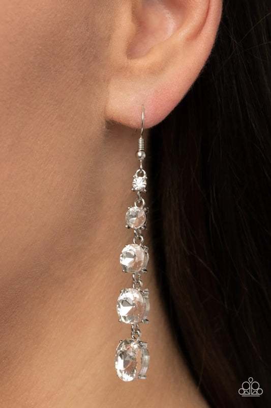 Red Carpet Charmer - White - Paparazzi Accessories