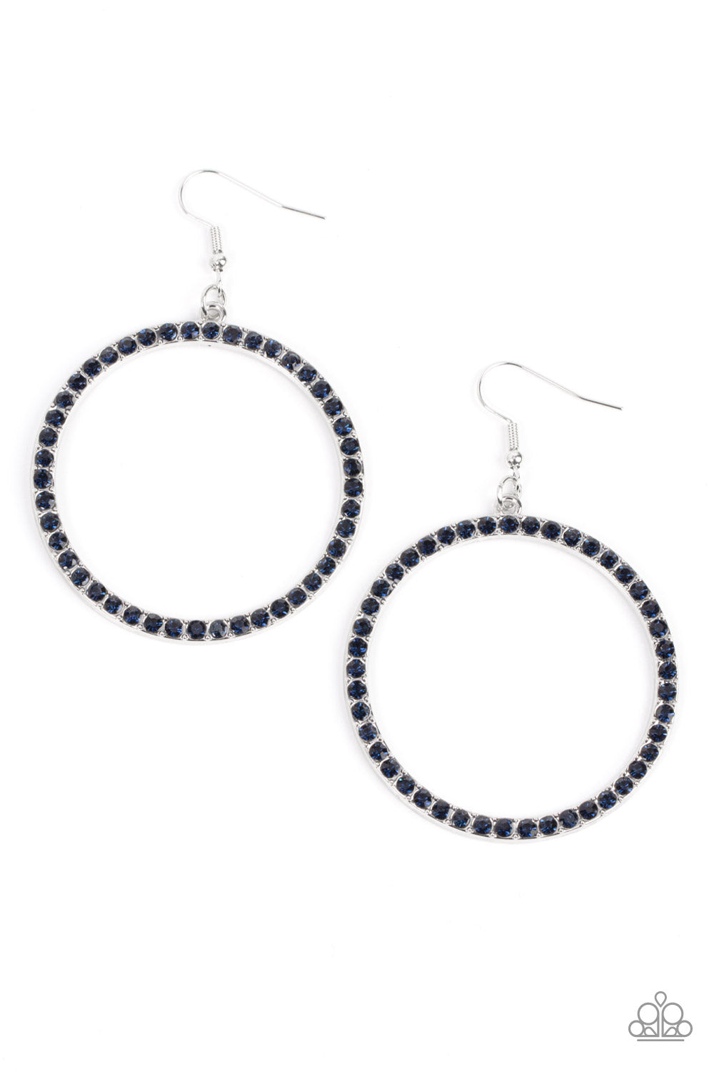 Head-Turning Halo - Blue - Paparazzi Accessories