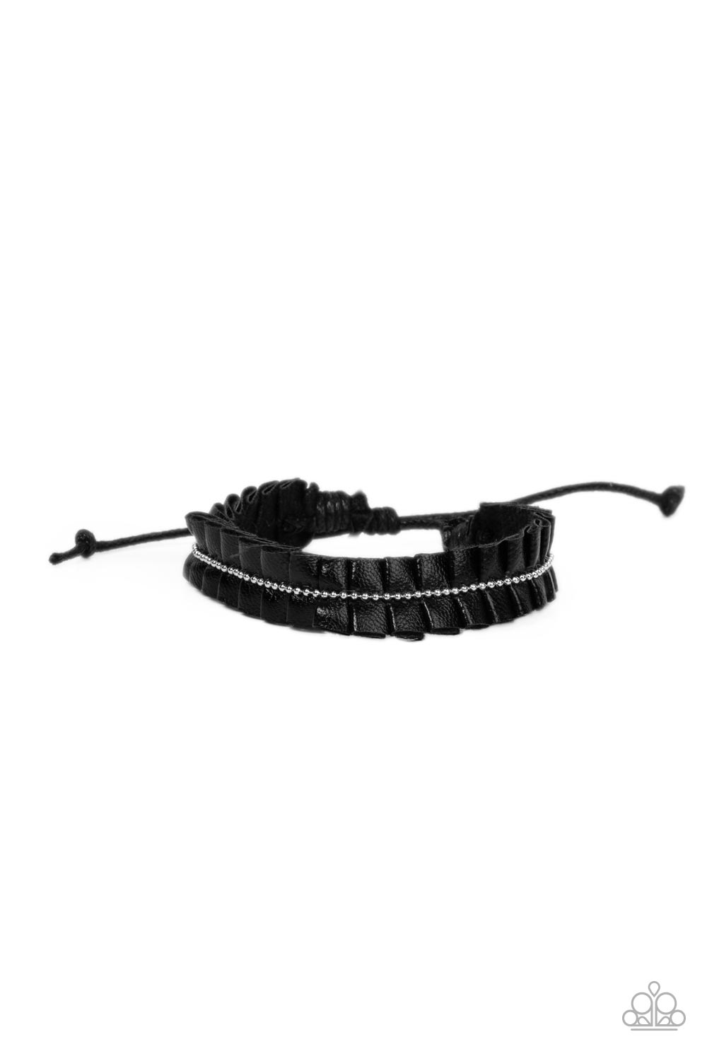 Hard to PLEATS - Black - Paparazzi Accessories