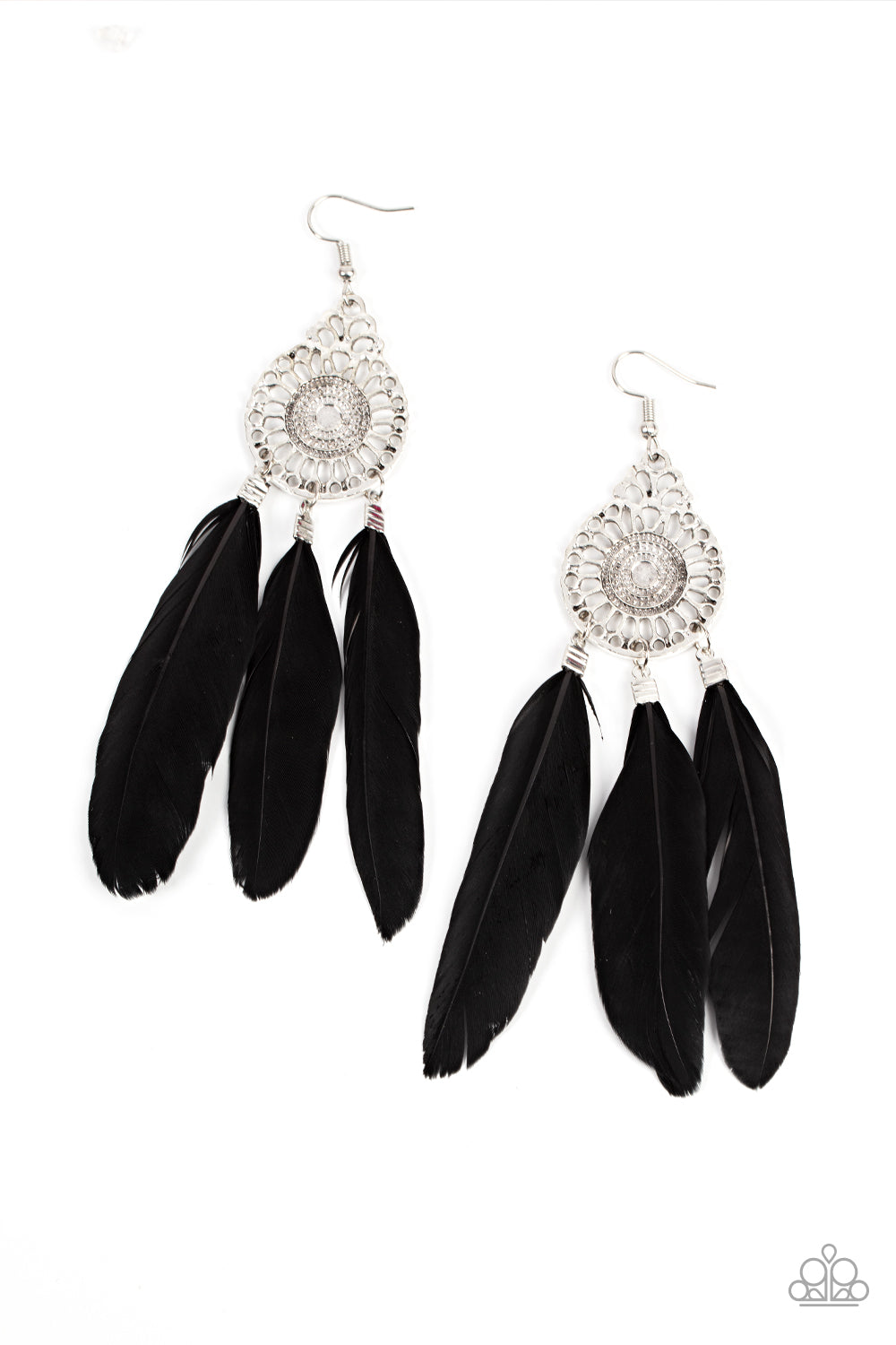 Pretty in PLUMES - Black - Paparazzi Accessories